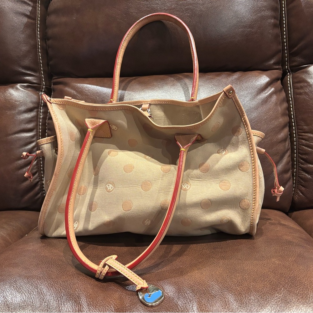Dooney & Bourke Cream Shoulder Bag